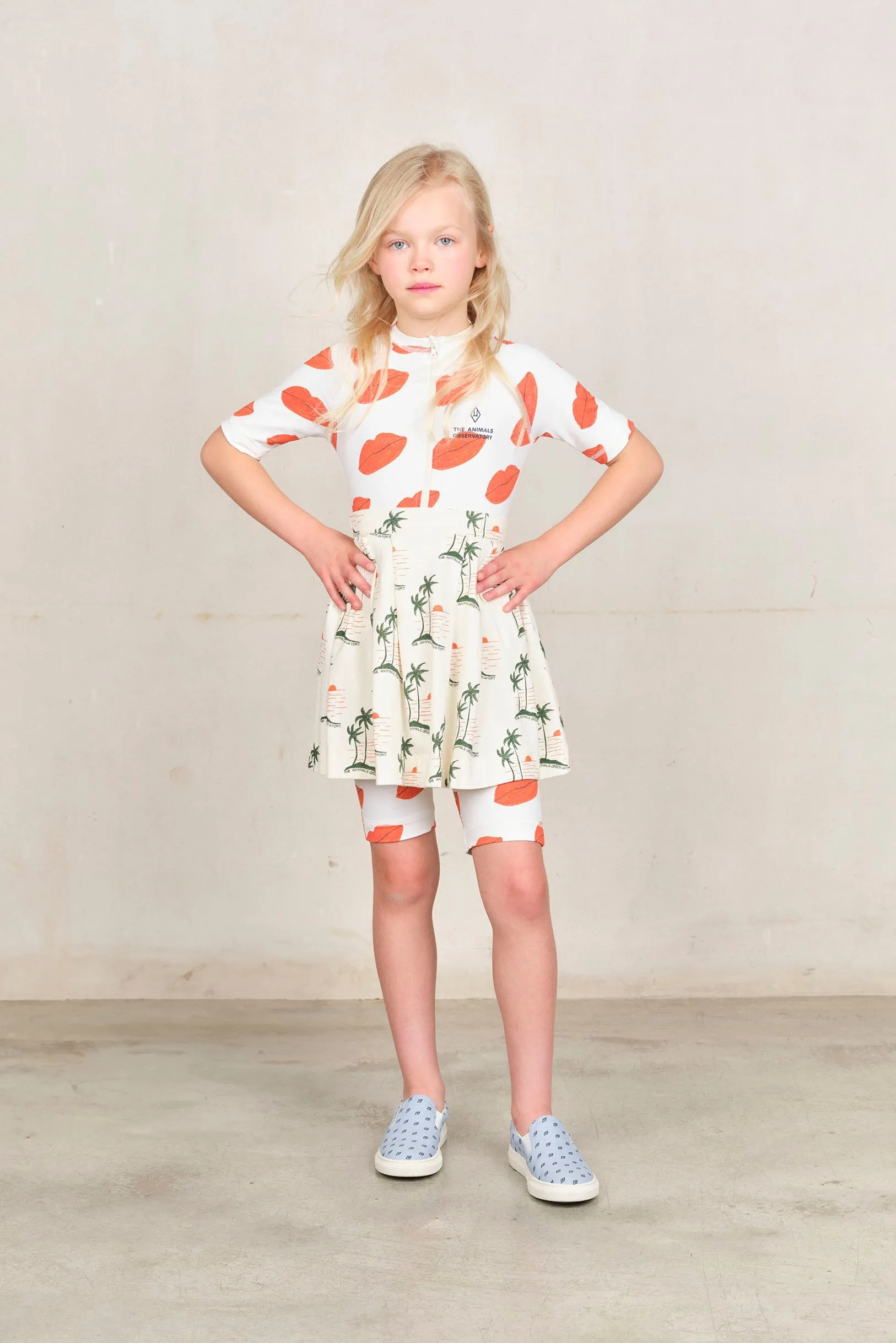 White Sunset Turkey Skirt