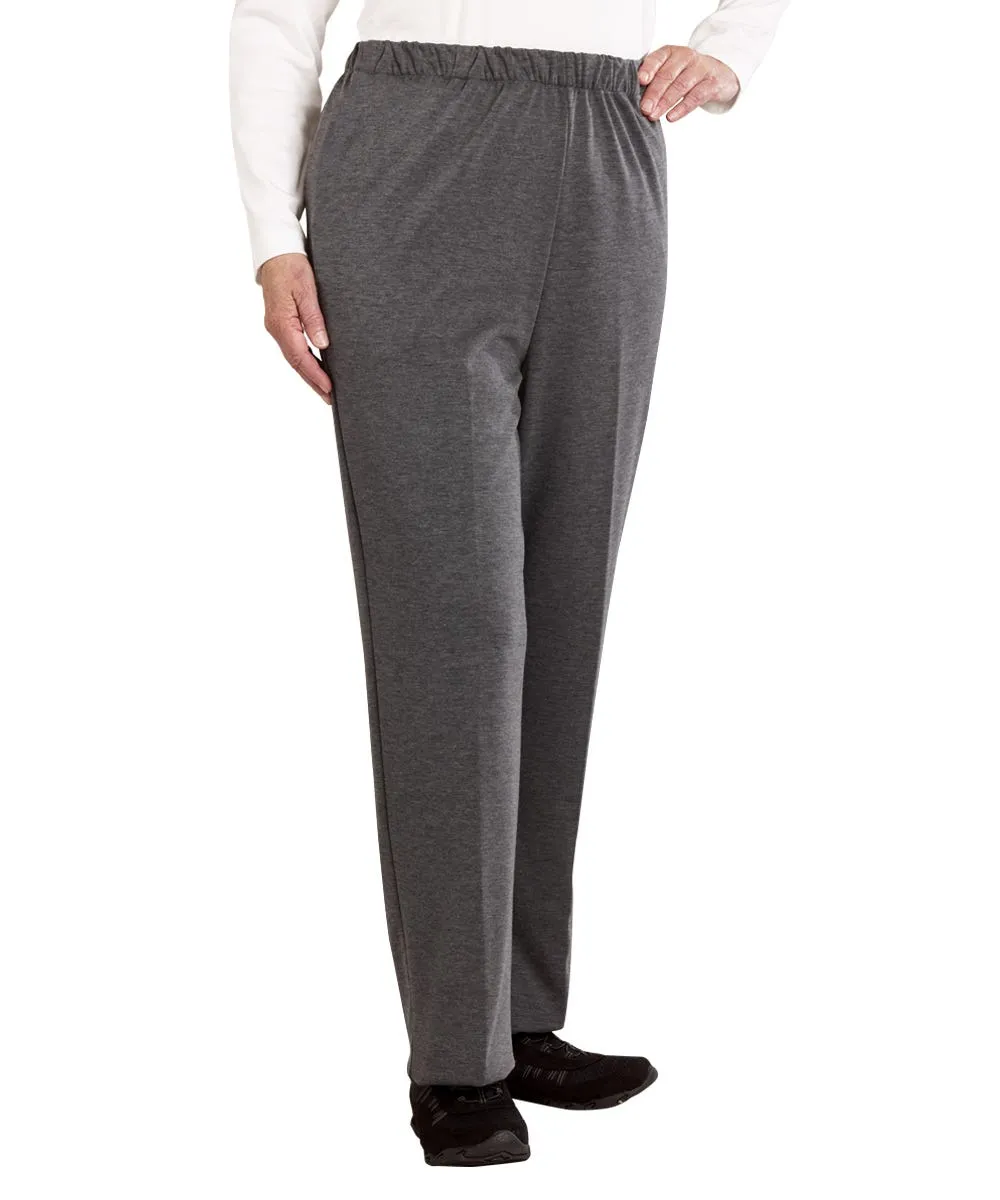 Women's Open Back Soft Knit Pant