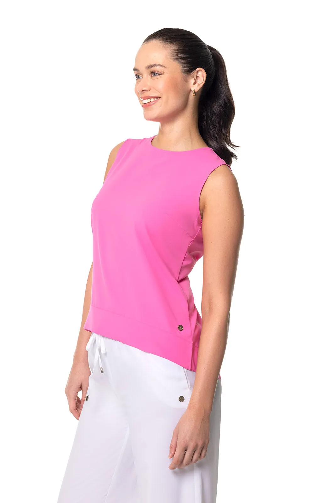 Women's St. Tropez Swing Tank Top | Tulip Pink