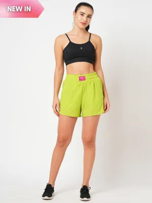 Workin' It Neon Running Shorts