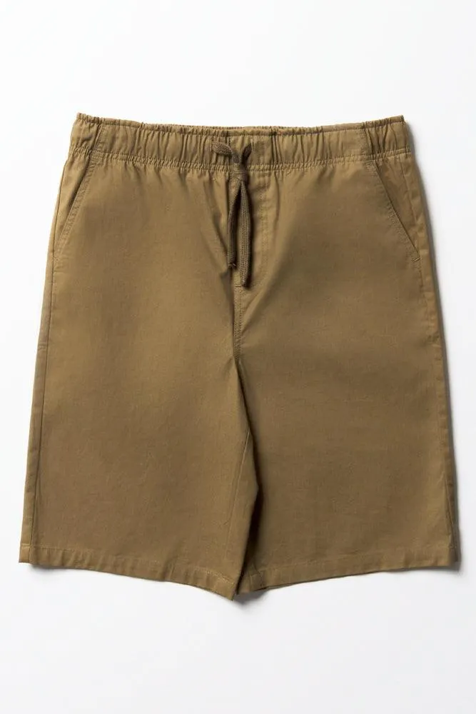 Woven Shorts Green